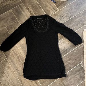 WHBM Black Sweater